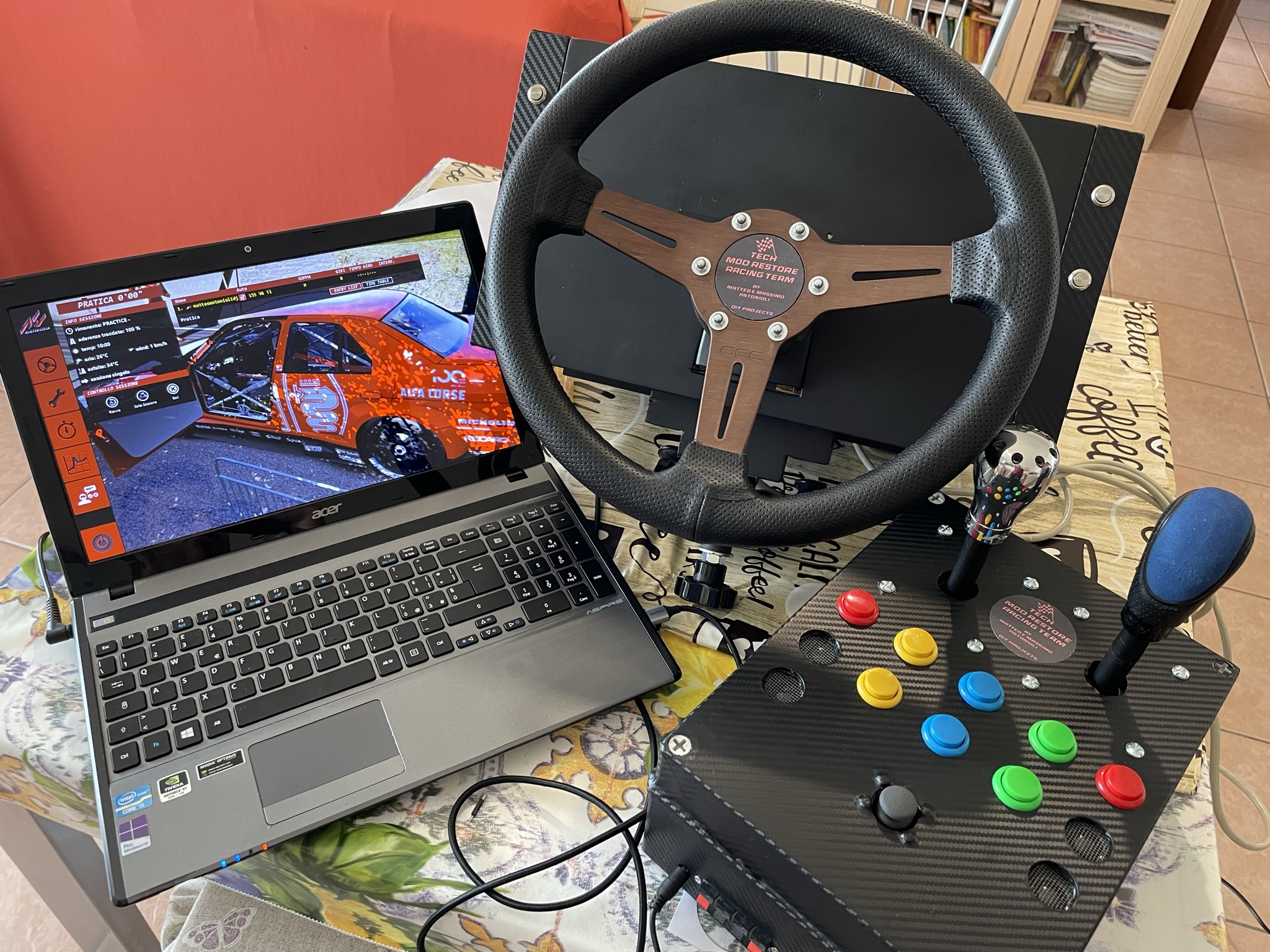 Racing Simulator per Pc, Xbox e Retropie