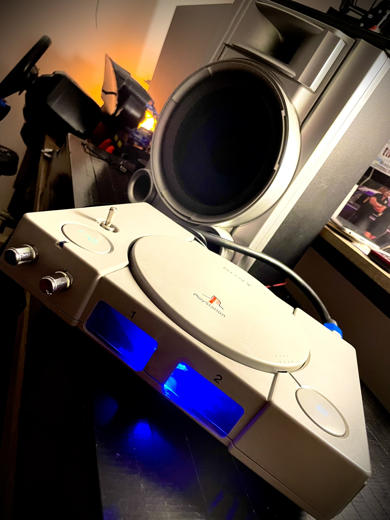 Amplificatore Audio Hifi con Play Station 1