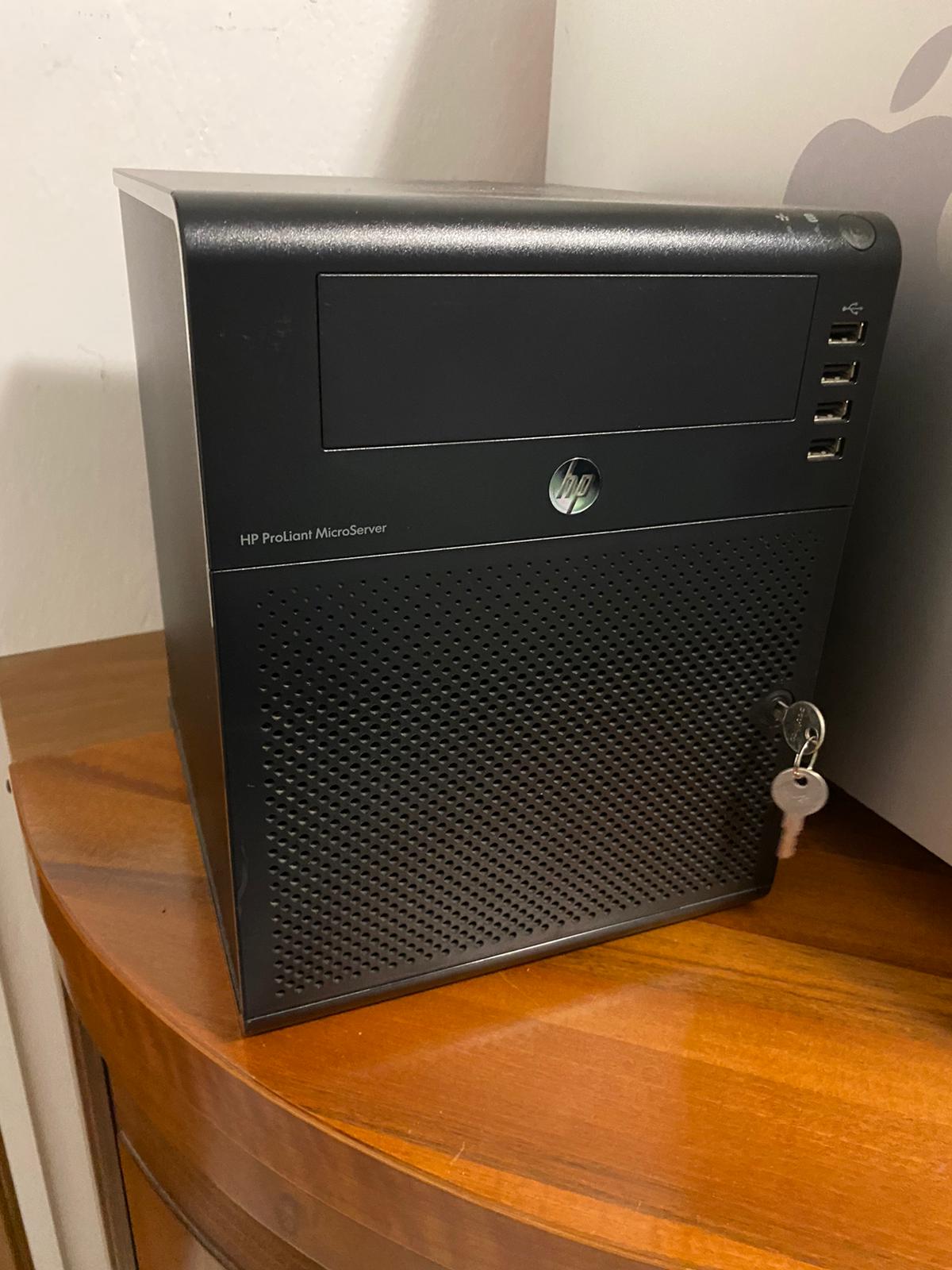 Nas Hp ProLiant Microserver