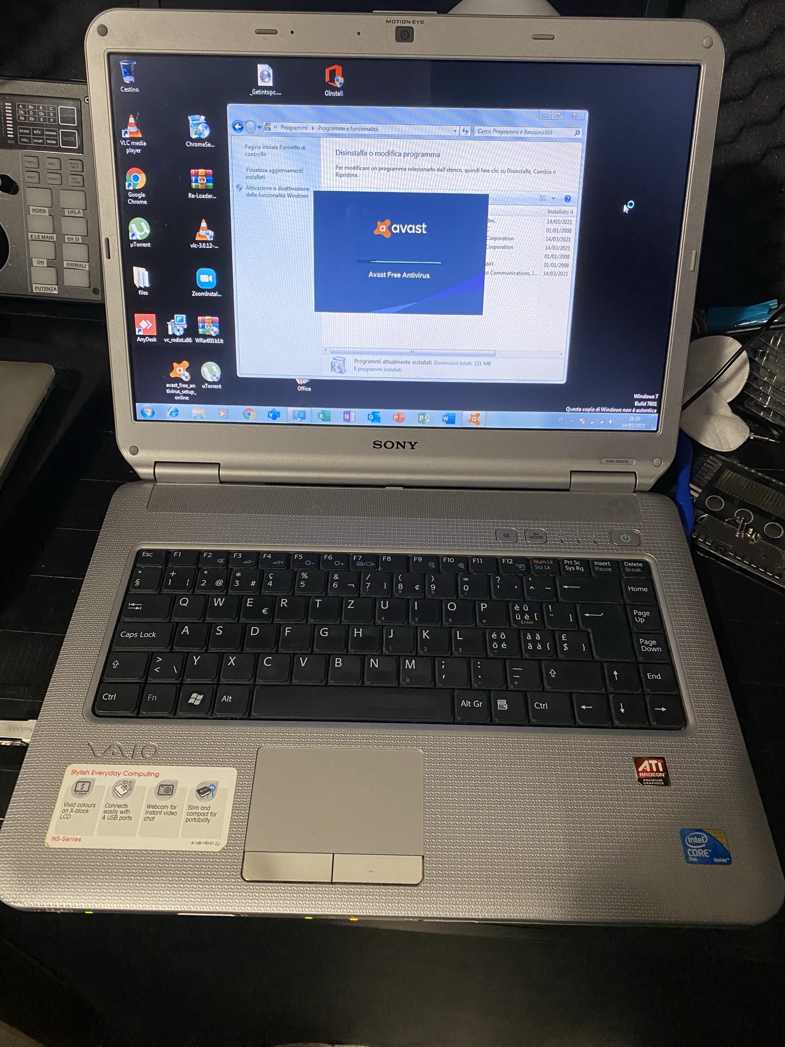 Sony Vaio VGN-NS31S